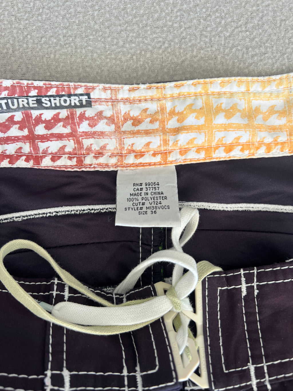 Vintage Billabong Occy Signature Boardies - Size 36"
