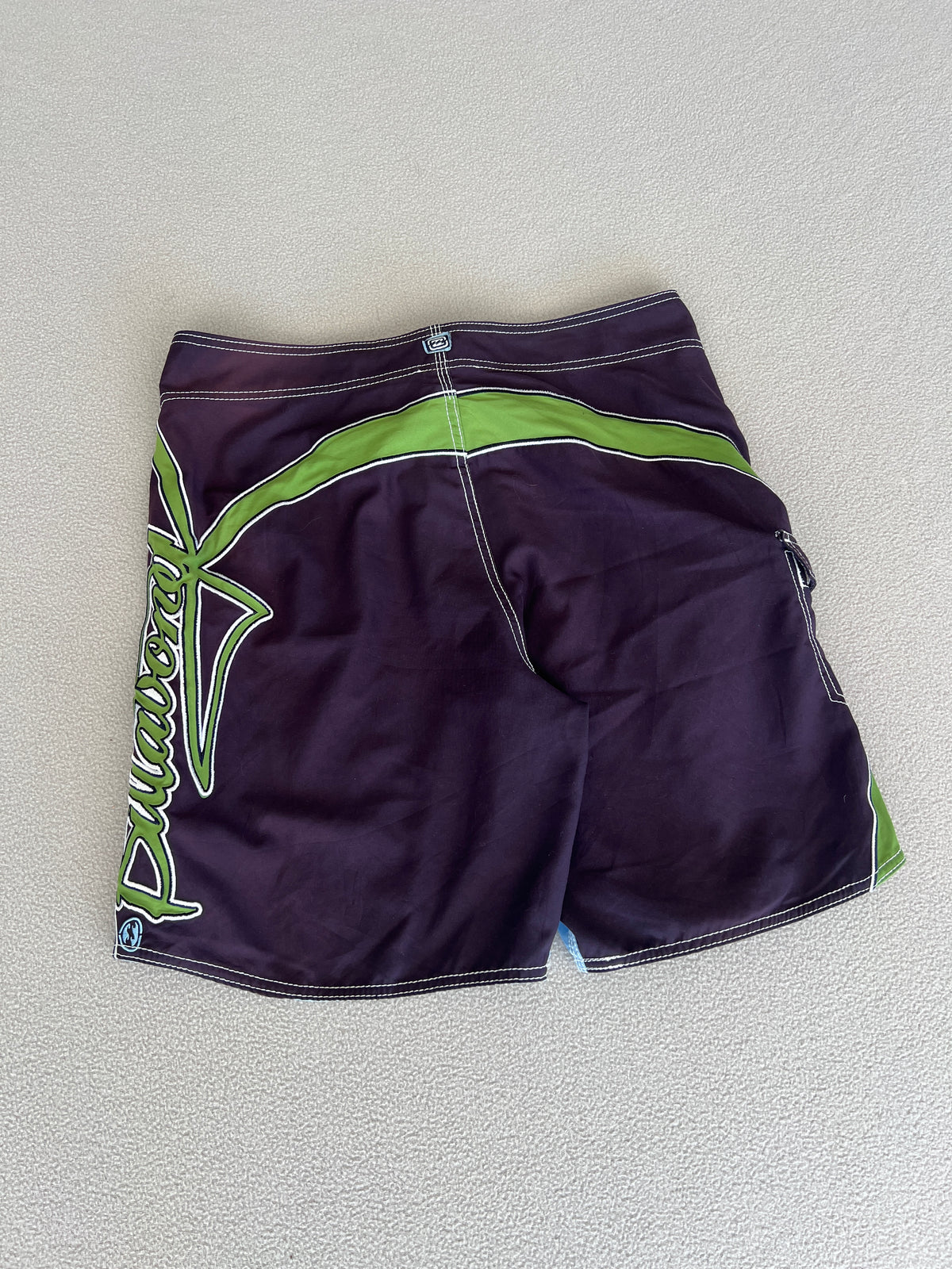 Vintage Billabong Occy Signature Boardies - Size 36"