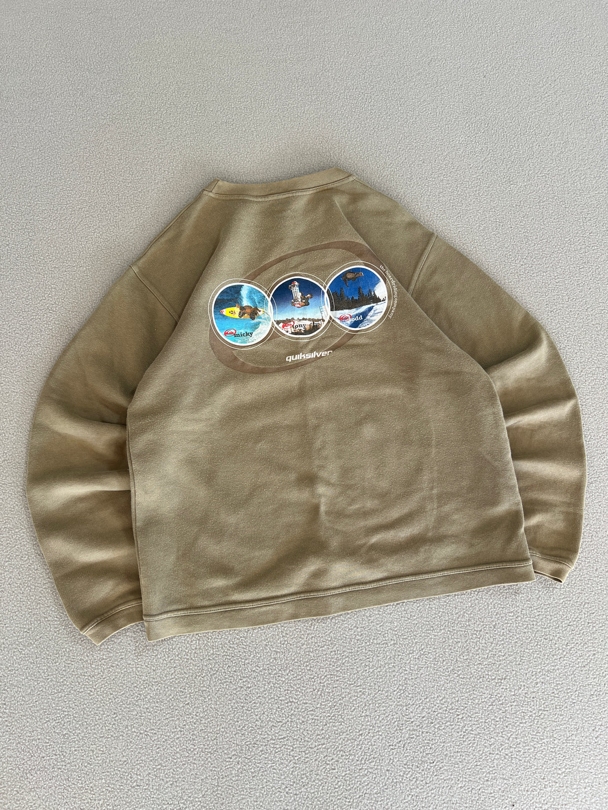 Vintage Quiksilver IRL Crewneck - Size S