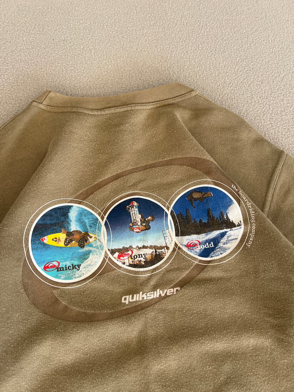 Vintage Quiksilver IRL Crewneck - Size S