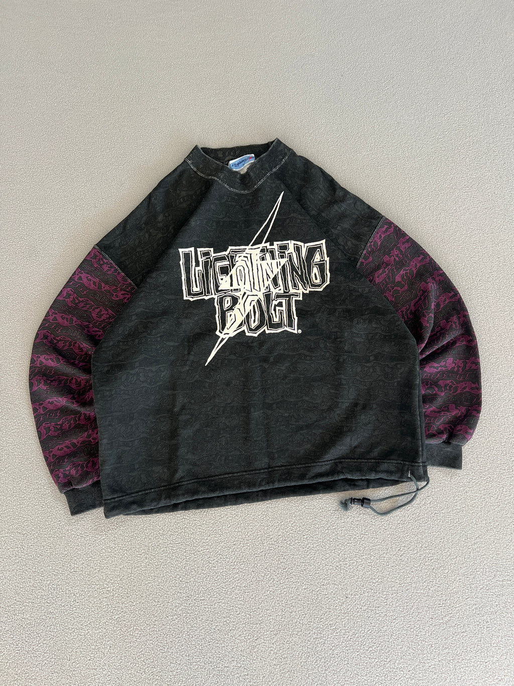 Vintage Lightning Bolt Crewneck - Size M
