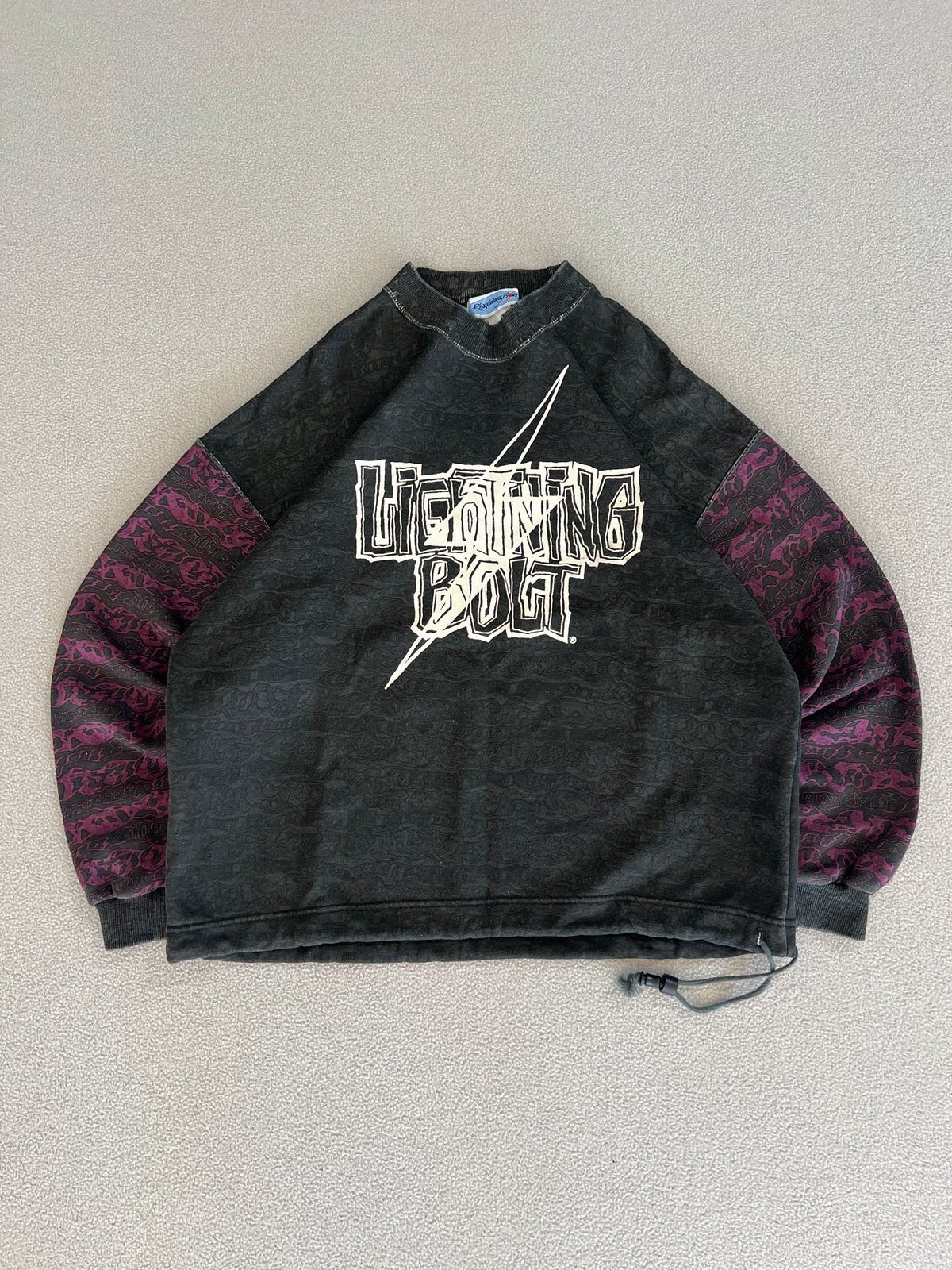 Vintage Lightning Bolt Crewneck - Size M