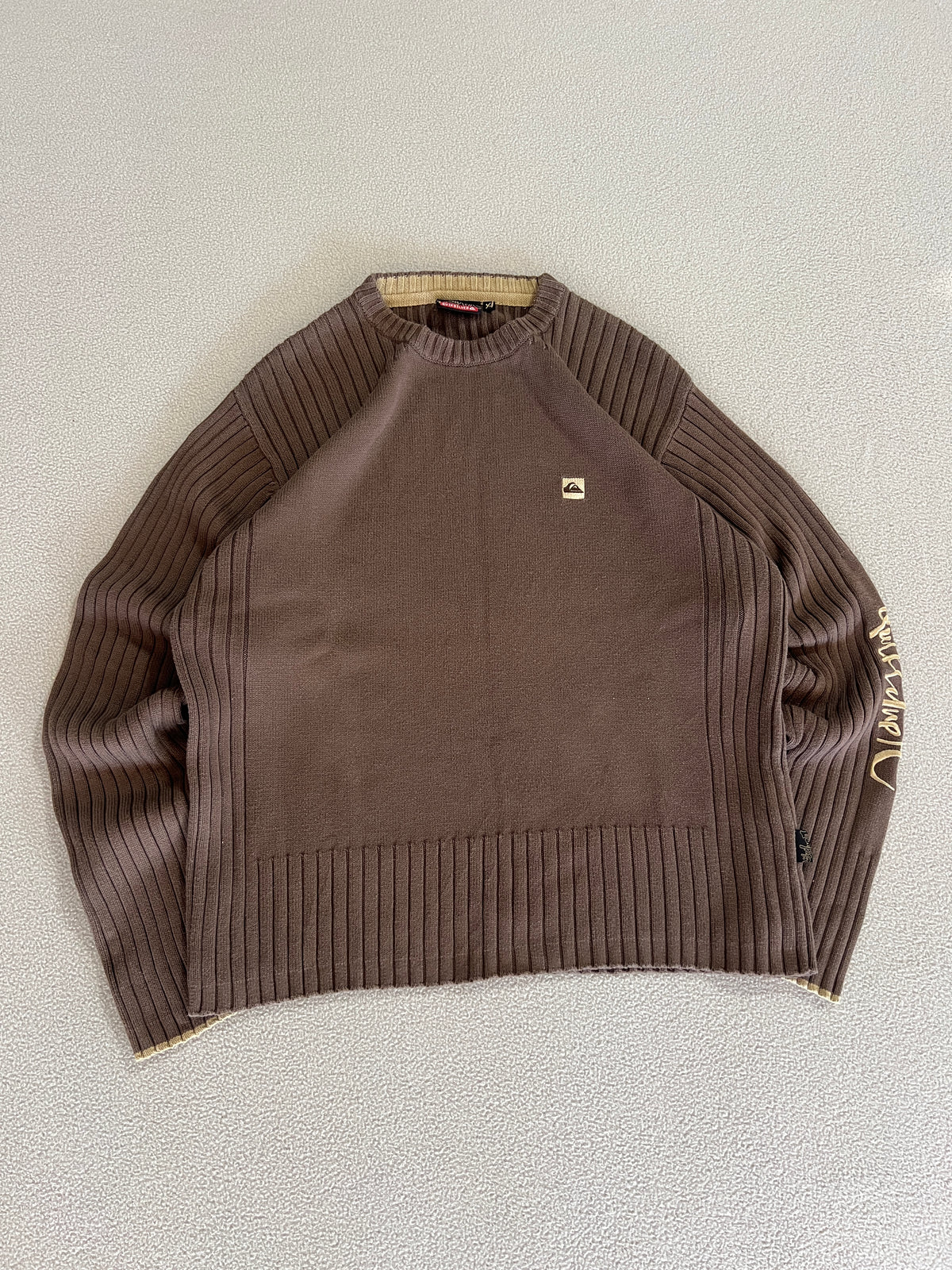 Vintage Quiksilver Knitted Sweater - Size XL