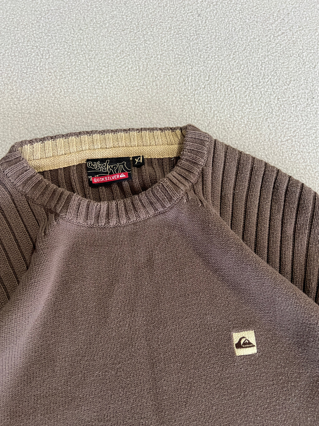 Vintage Quiksilver Knitted Sweater - Size XL
