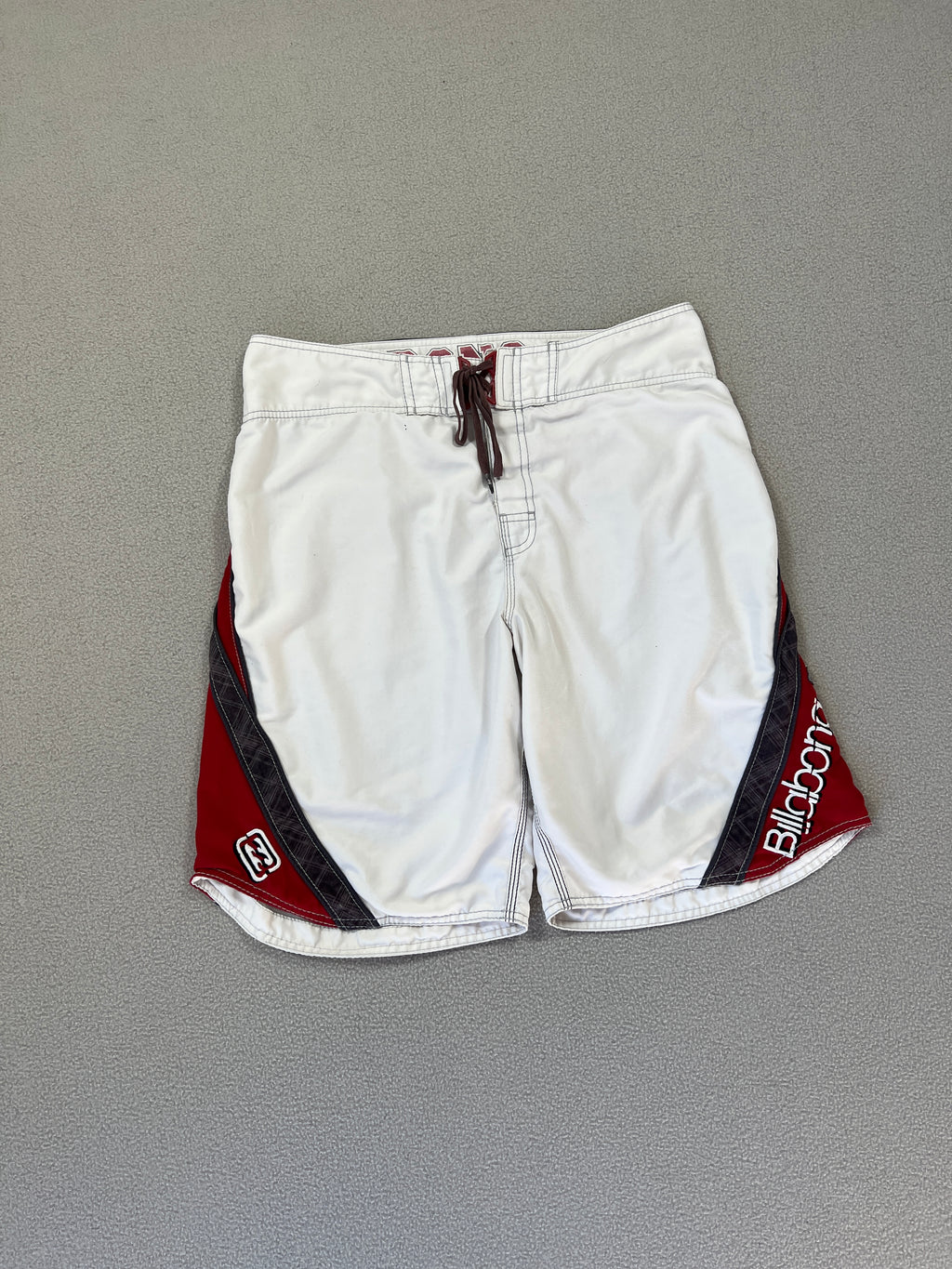Vintage Billabong Plaid Andy Irons Signature Boardies - Size 34"