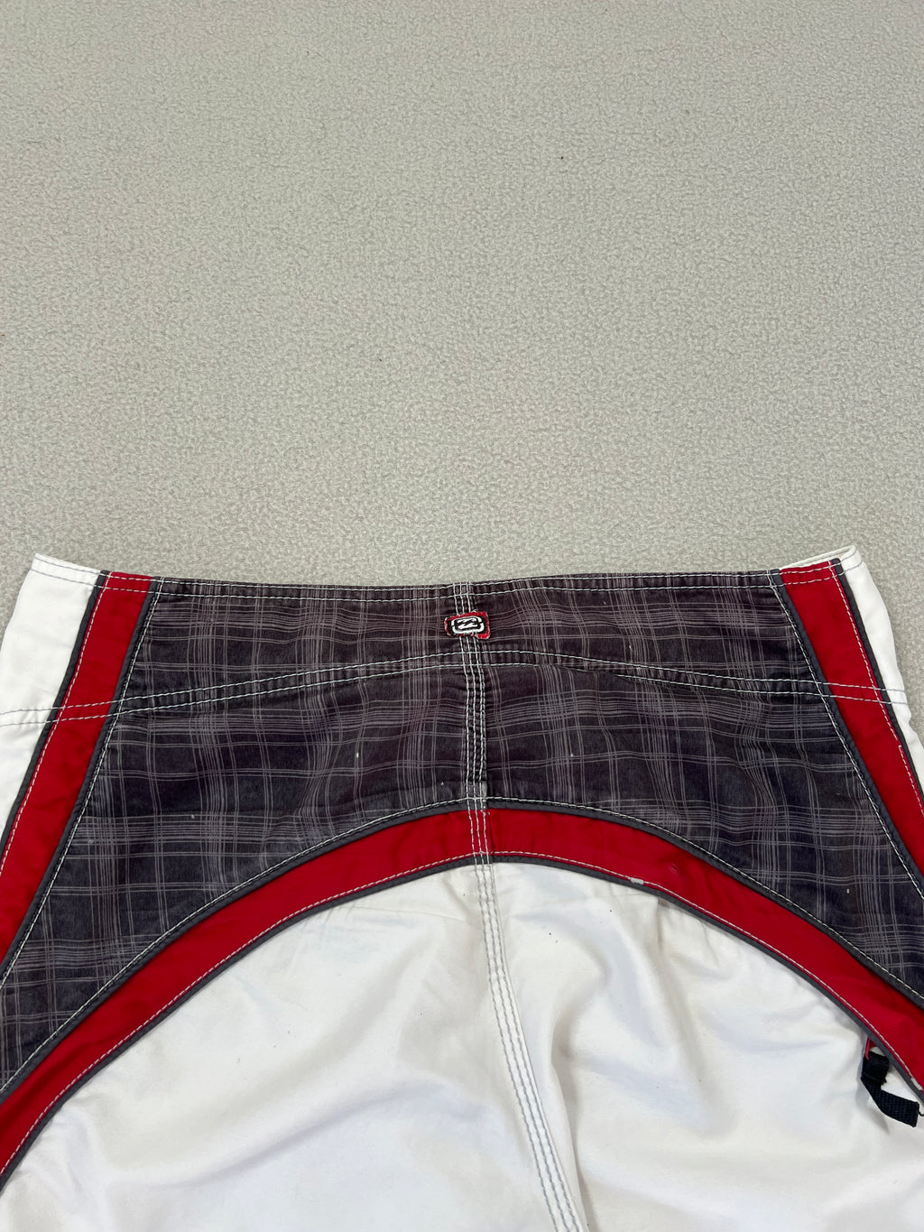 Vintage Billabong Plaid Andy Irons Signature Boardies - Size 34"