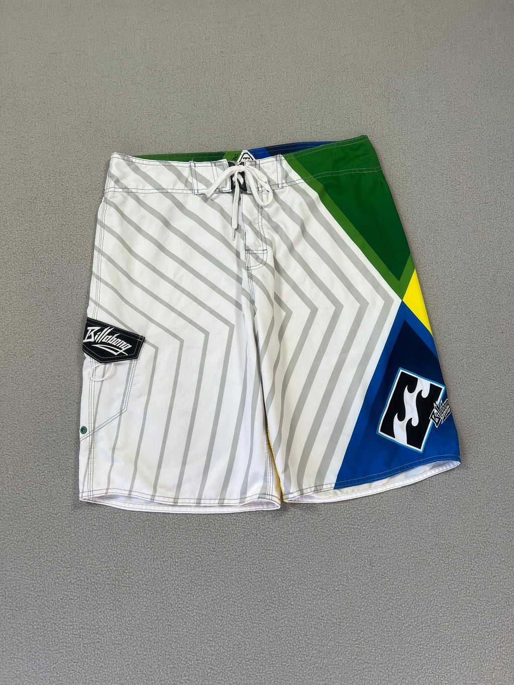 Vintage Billabong Andy Irons Signature Boardies - Size 36"
