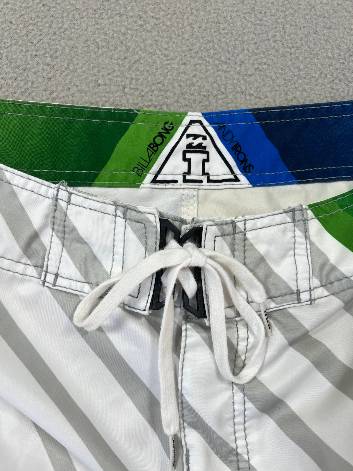 Vintage Billabong Andy Irons Signature Boardies - Size 36"