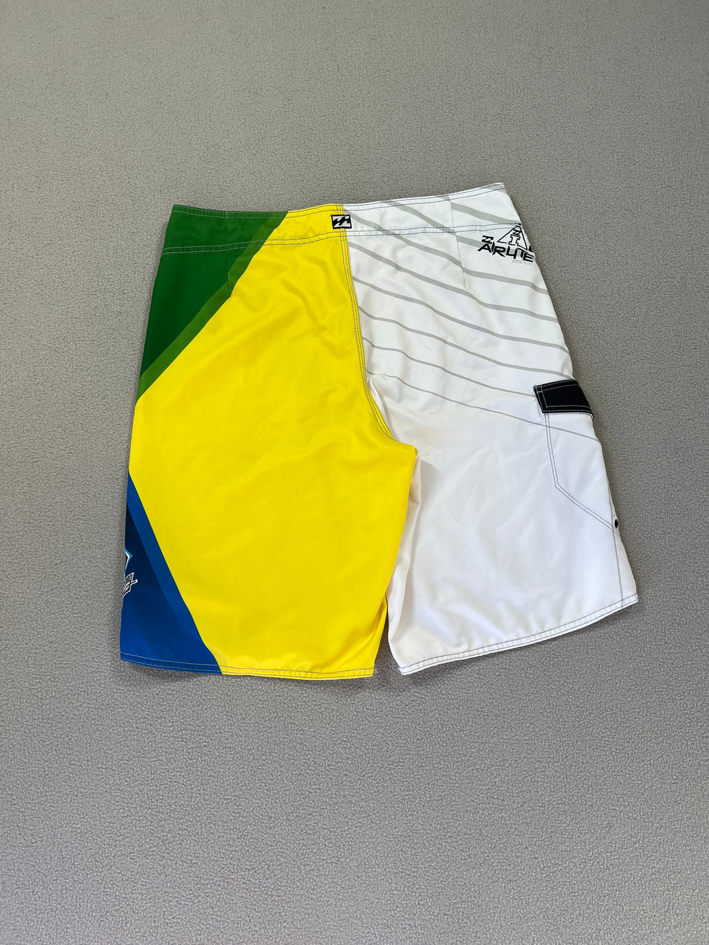 Vintage Billabong Andy Irons Signature Boardies - Size 36"