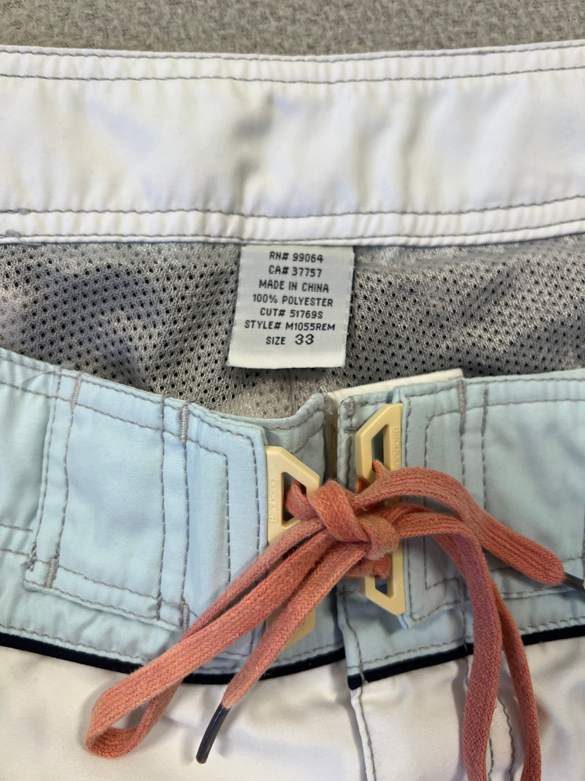 Vintage Billabong Side Panel Boardies - Size 33"