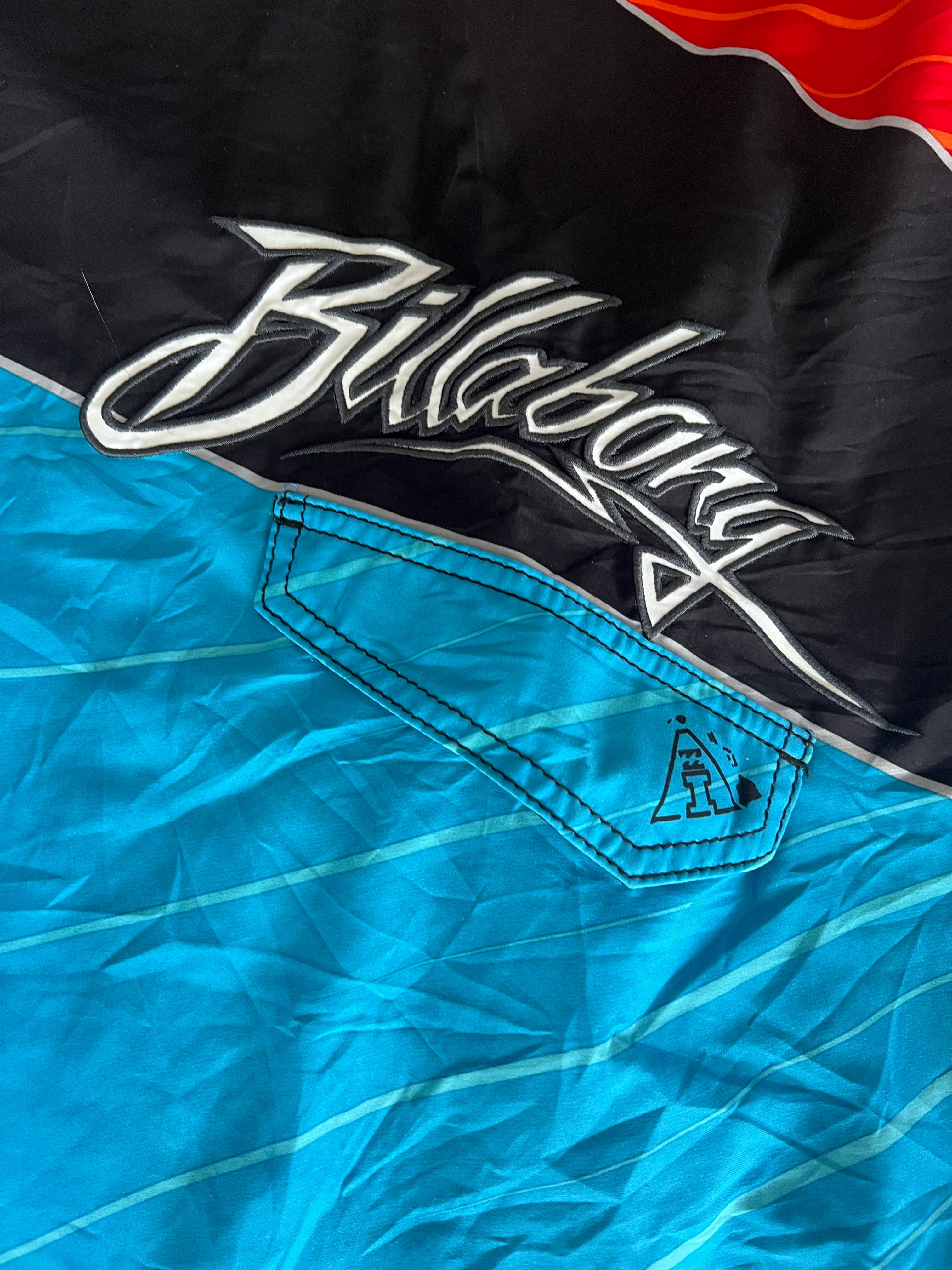 Vintage Billabong Andy Irons Signature Prism Boardies - Size 34"