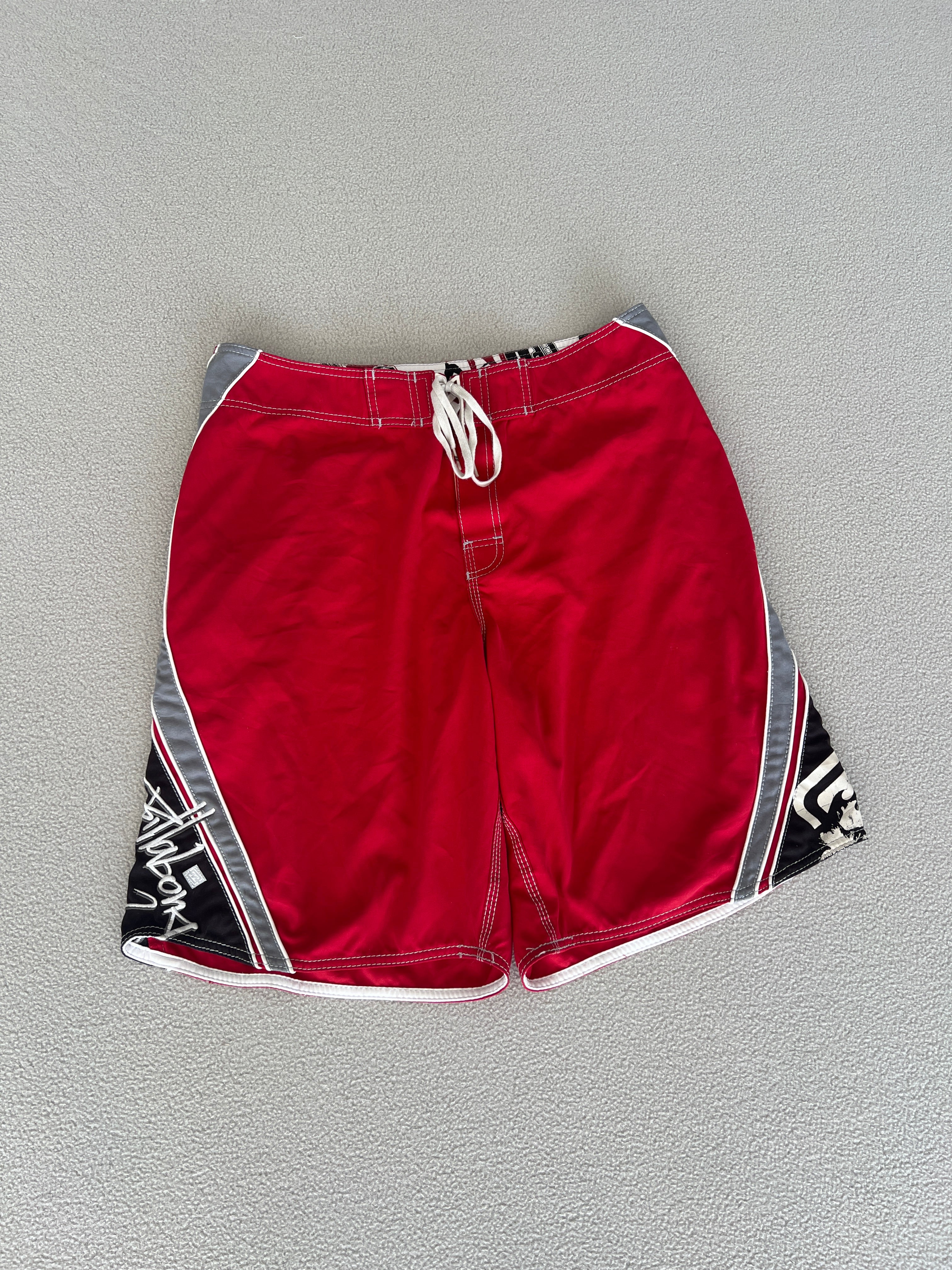 Vintage Billabong Andy Irons Signature Boardies - Size 36"