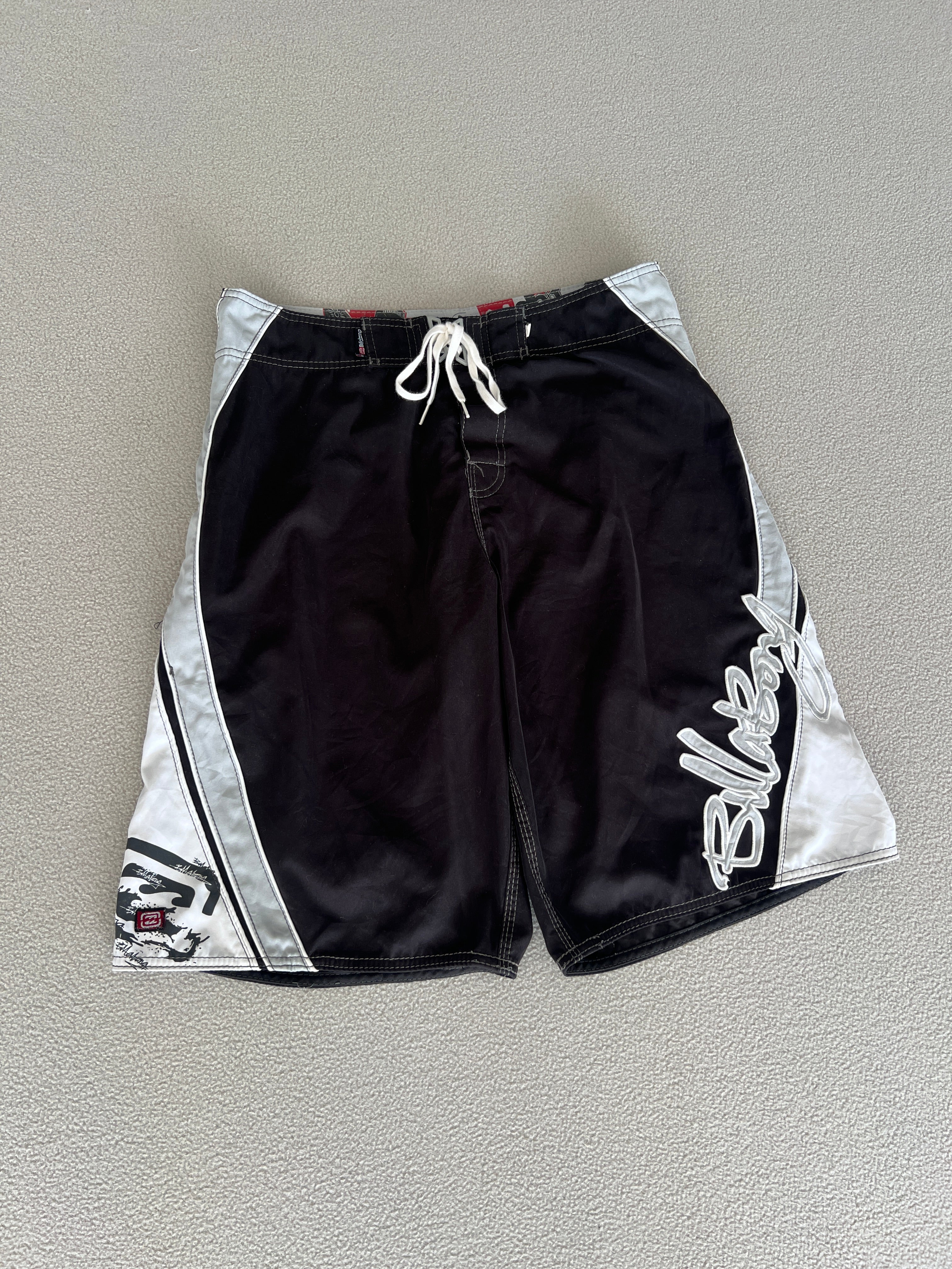 Vintage Billabong Andy Irons Signature Boardies - Size 34"