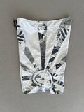 Vintage Billabong Andy Irons 'Rising Sun' Style Boardies - Size 36"