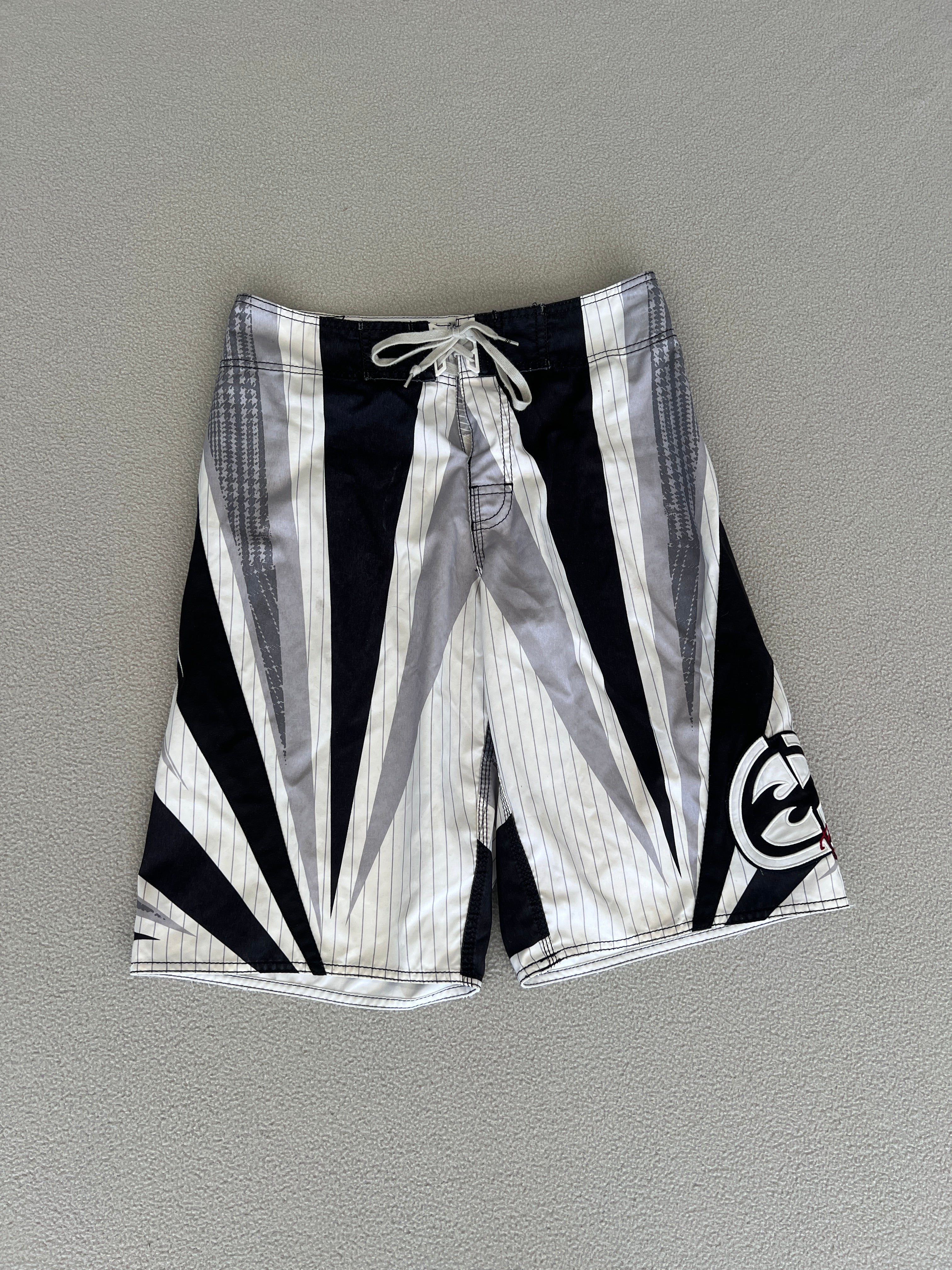 Vintage Billabong Andy Irons Samurai Signature Boardies - Size 30"