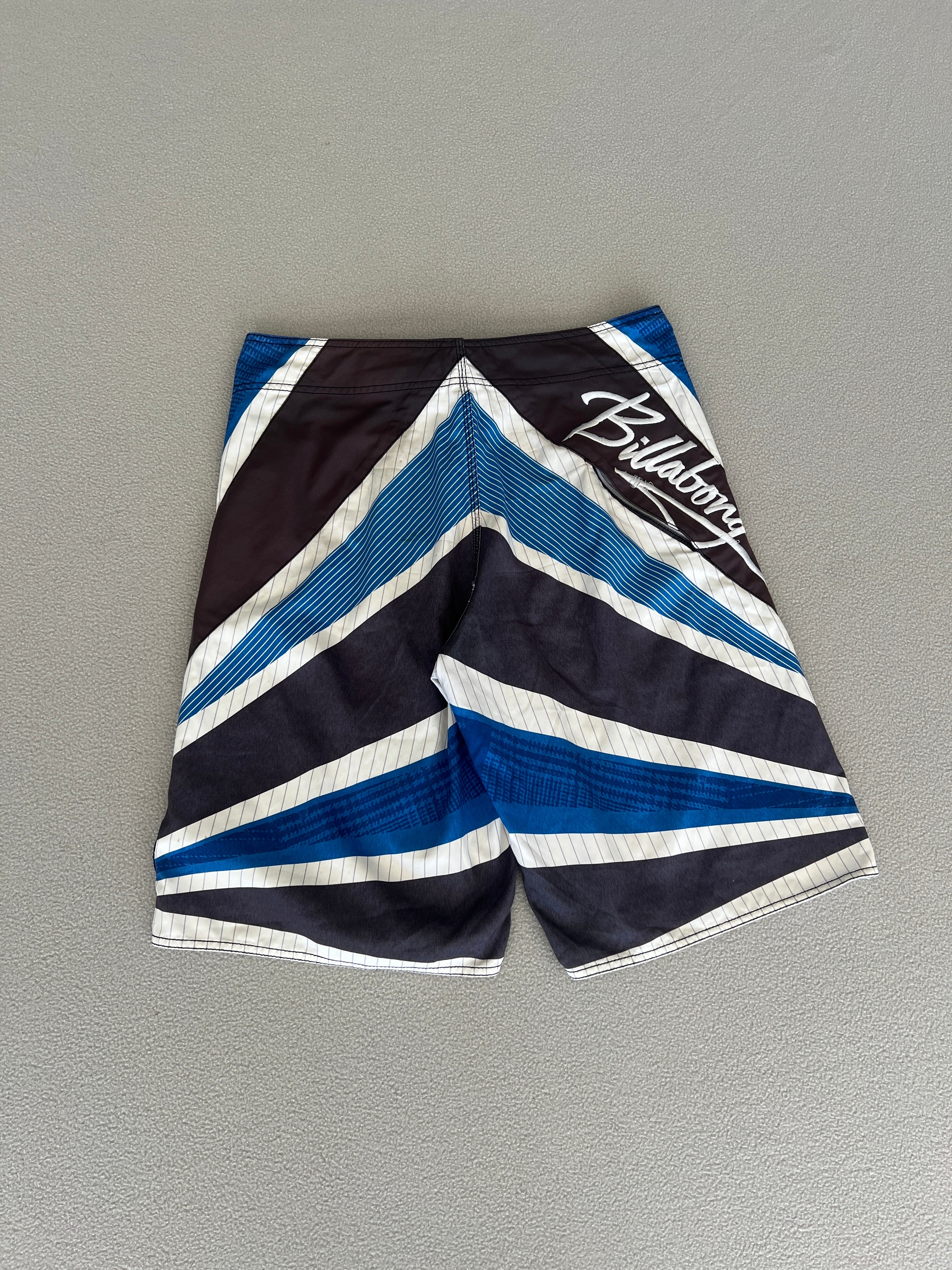 Vintage Billabong Andy Irons Samurai Signature Boardies - Size 34"
