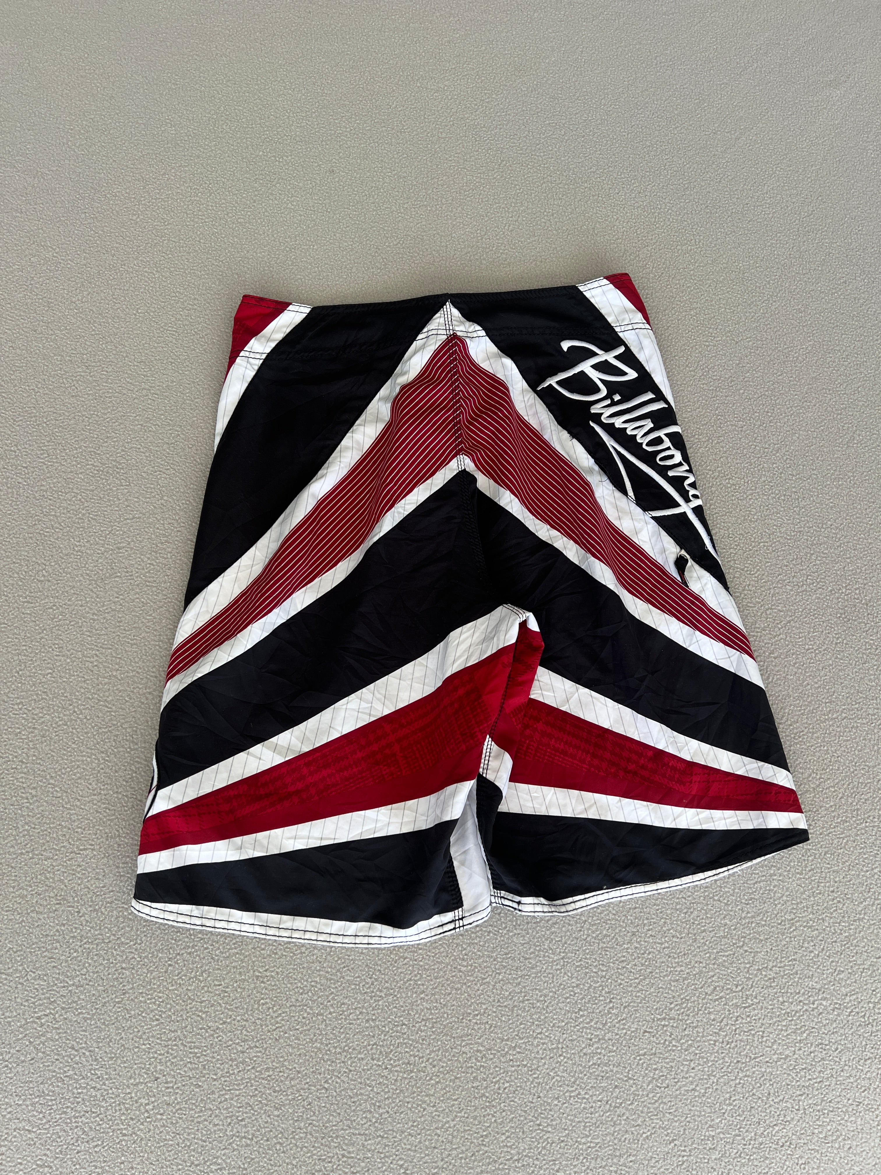 Vintage Billabong Andy Irons Samurai Signature Boardies - Size 33"