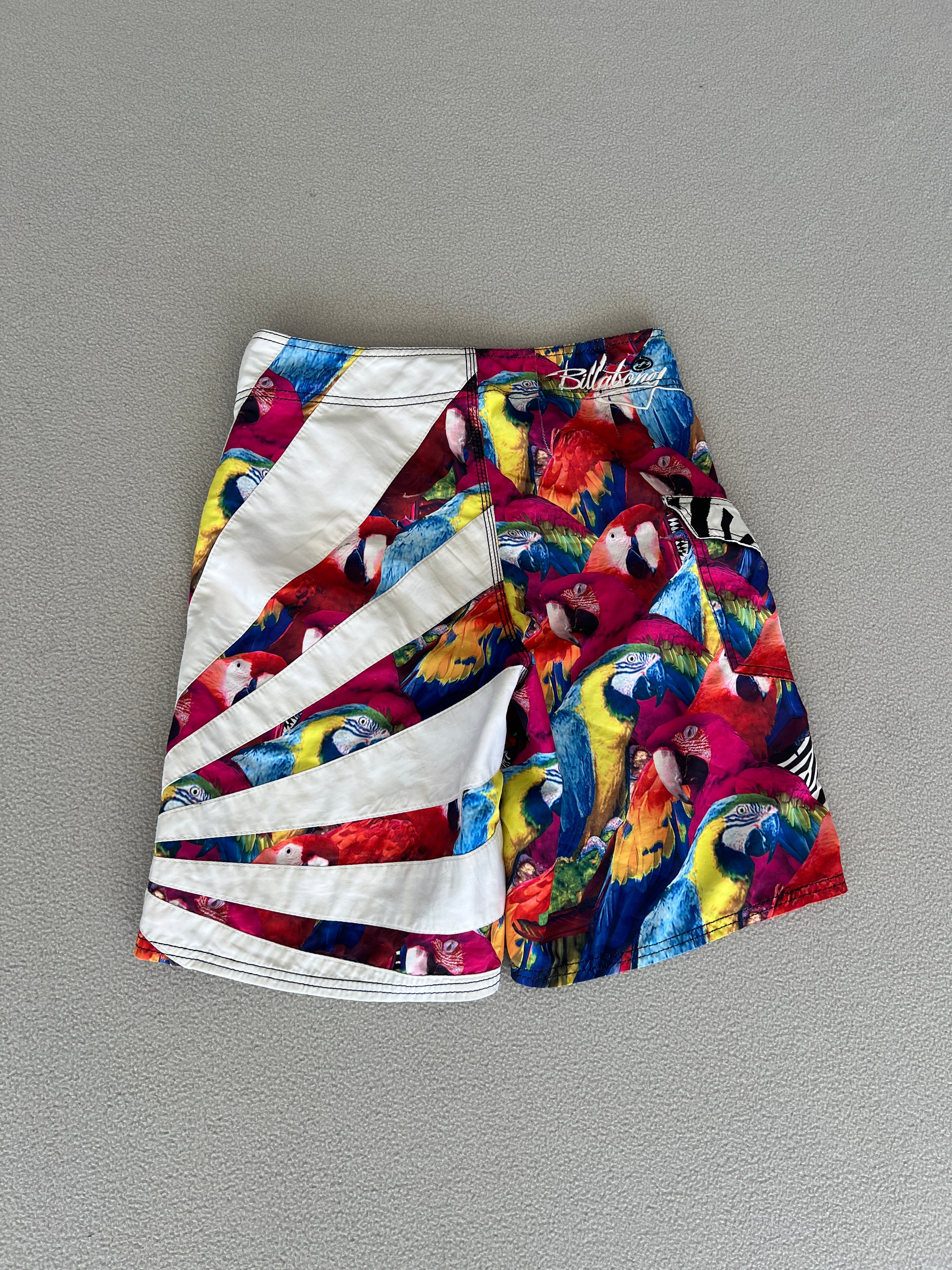 Vintage Billabong Andy Irons Rising Sun Signature Boardies - Size 29"