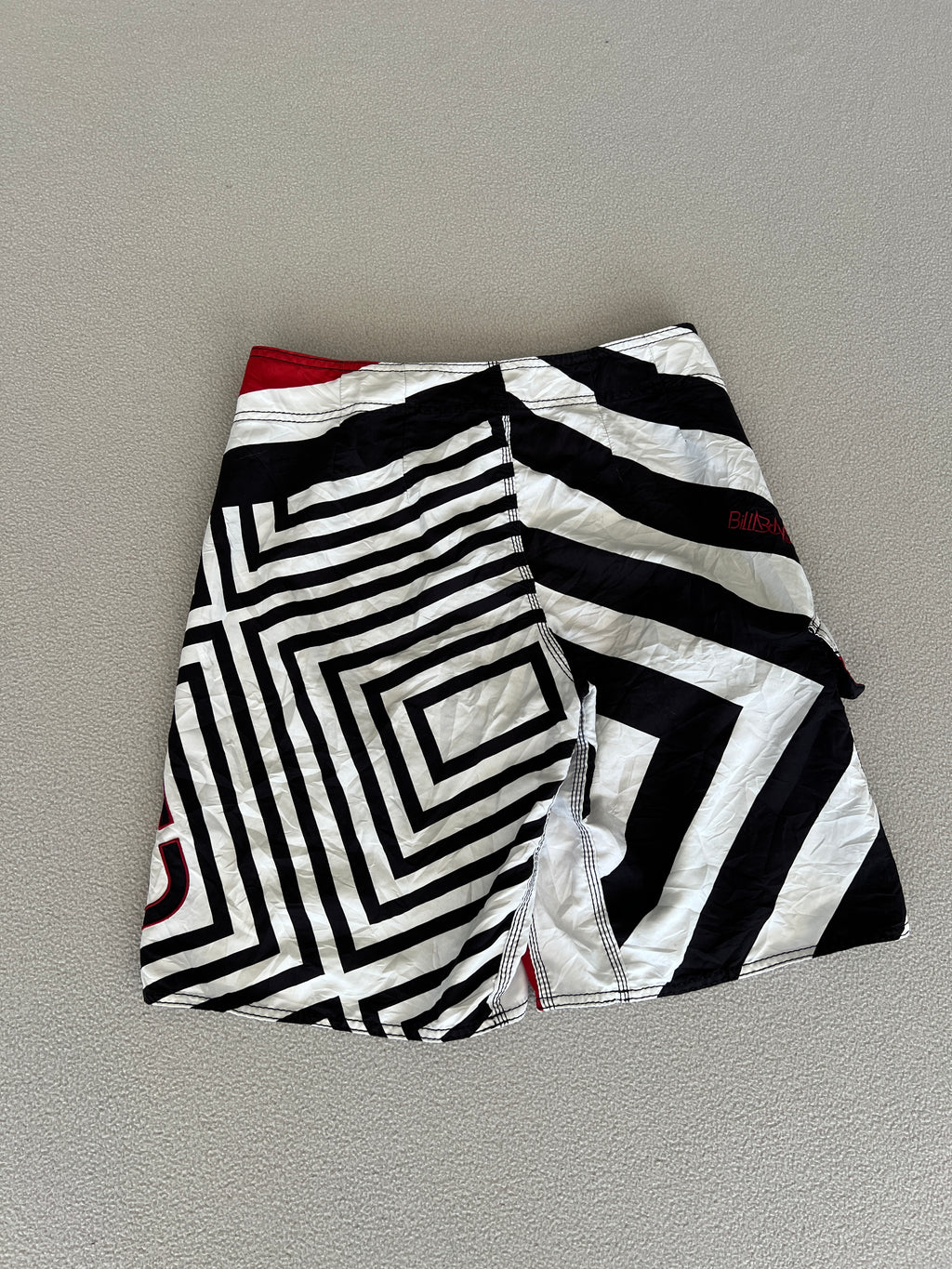 Vintage Billabong Taj Burrows Signature Boardies - Size 34"