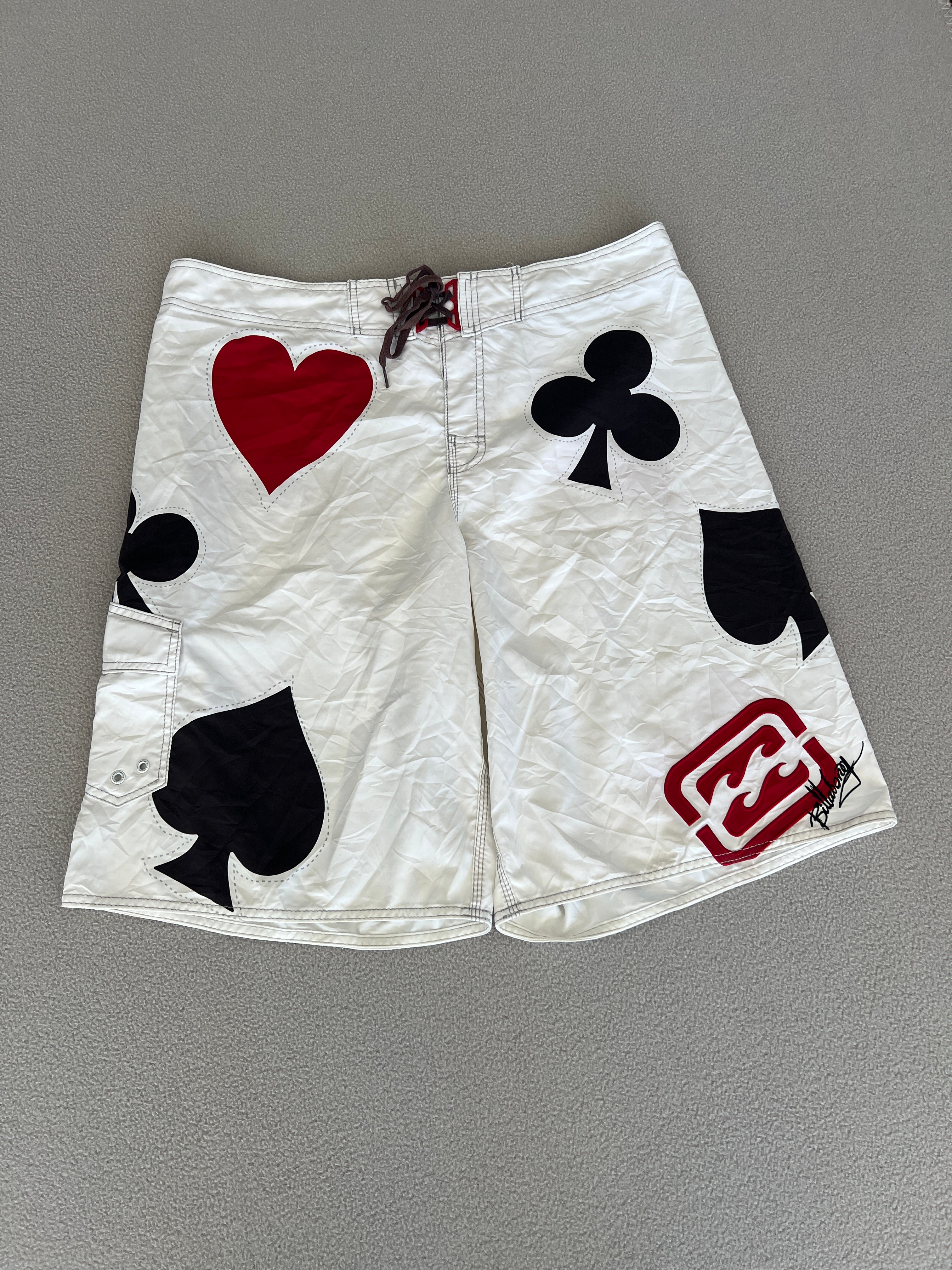 Vintage Billabong Taj Burrows Signature Boardies - Size 38"