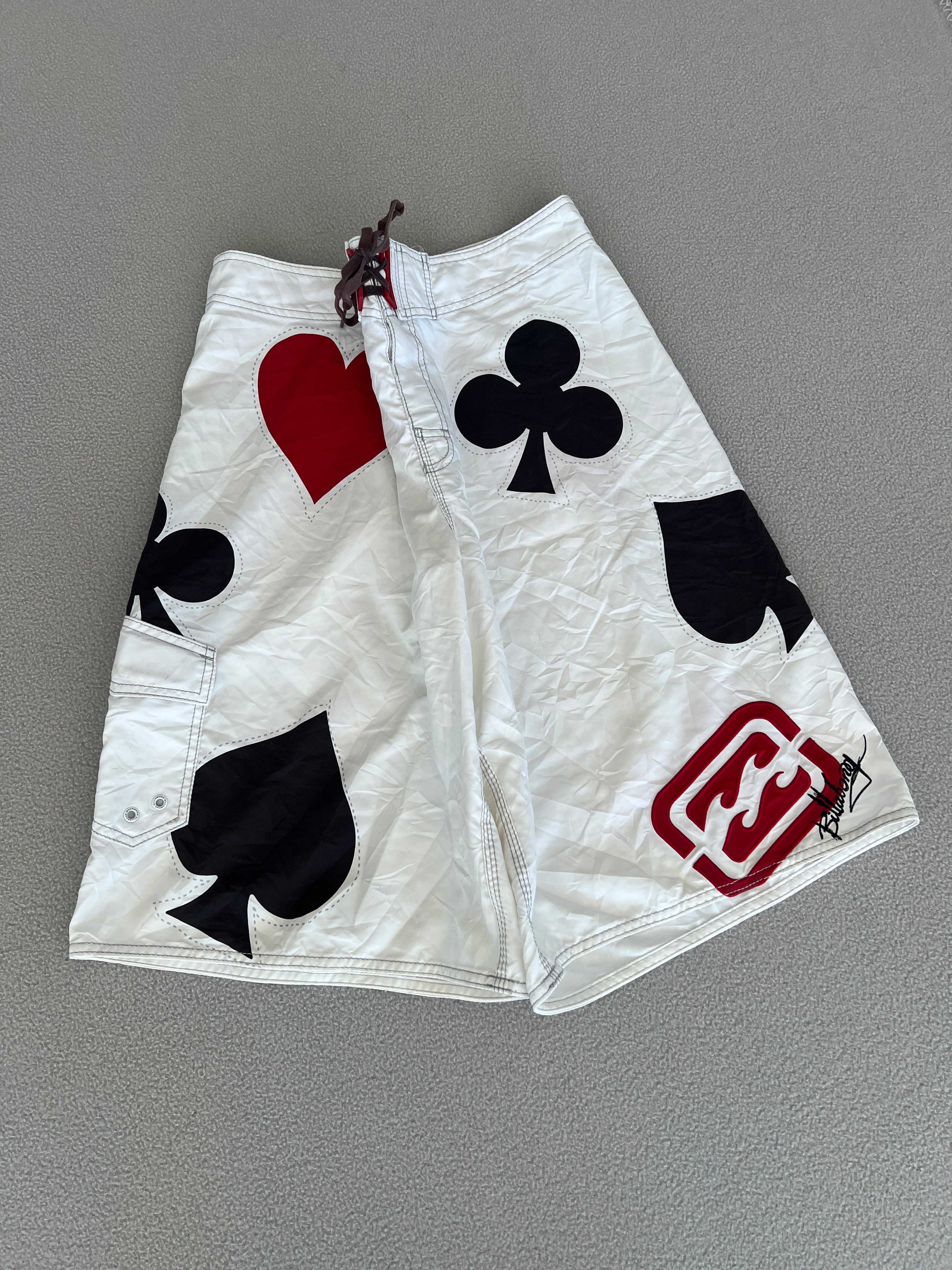 Vintage Billabong Taj Burrows Signature Boardies - Size 38"