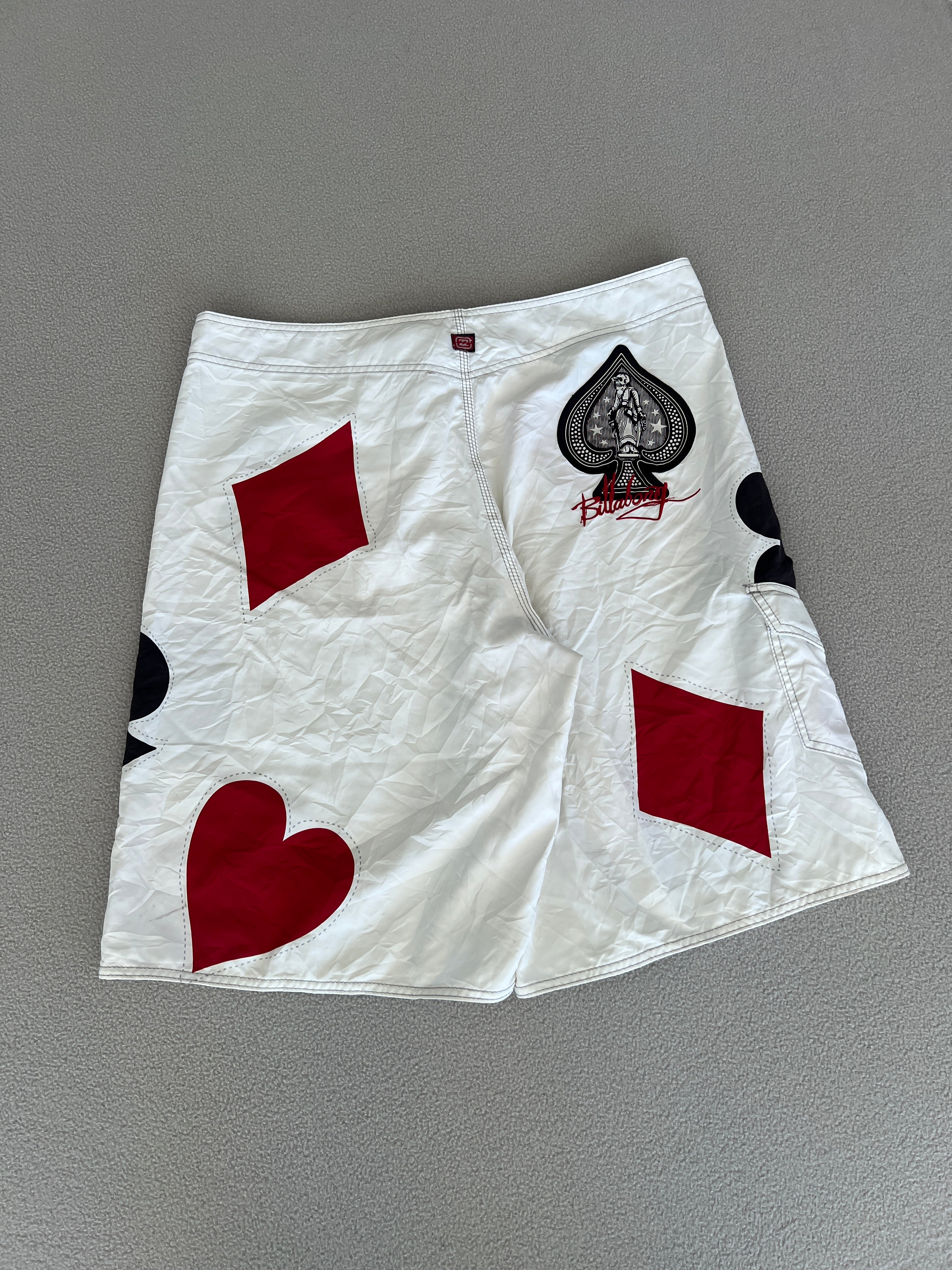 Vintage Billabong Taj Burrows Signature Boardies - Size 38"