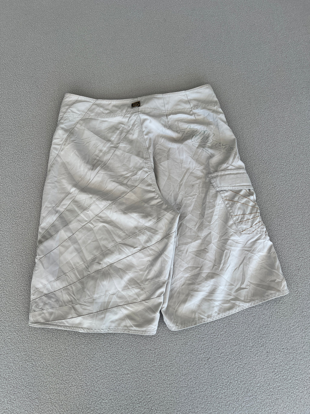 Vintage Billabong Andy Irons Signature Platinum Boardies - Size 33"