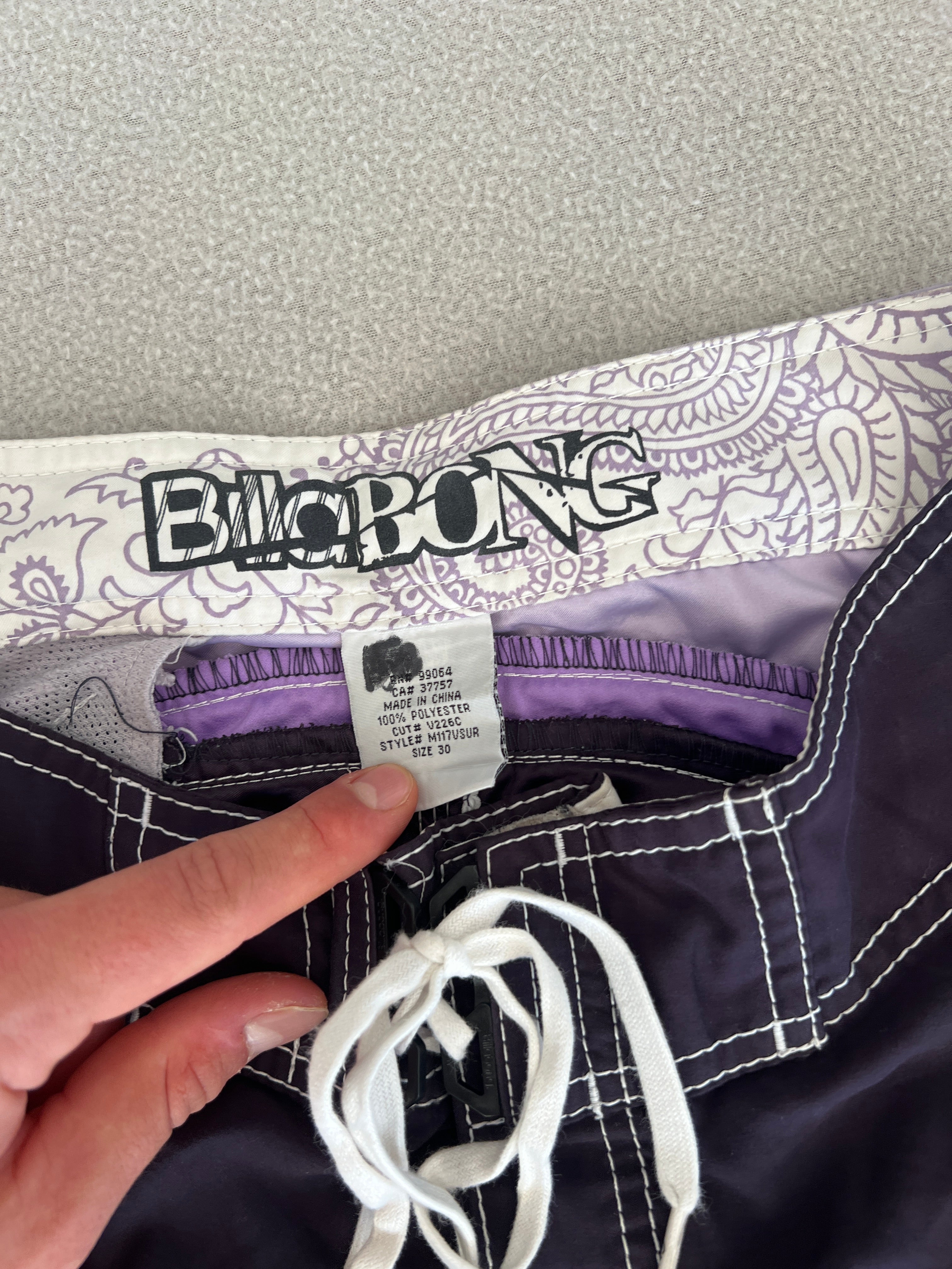 Vintage Billabong Boardies - Size 30"