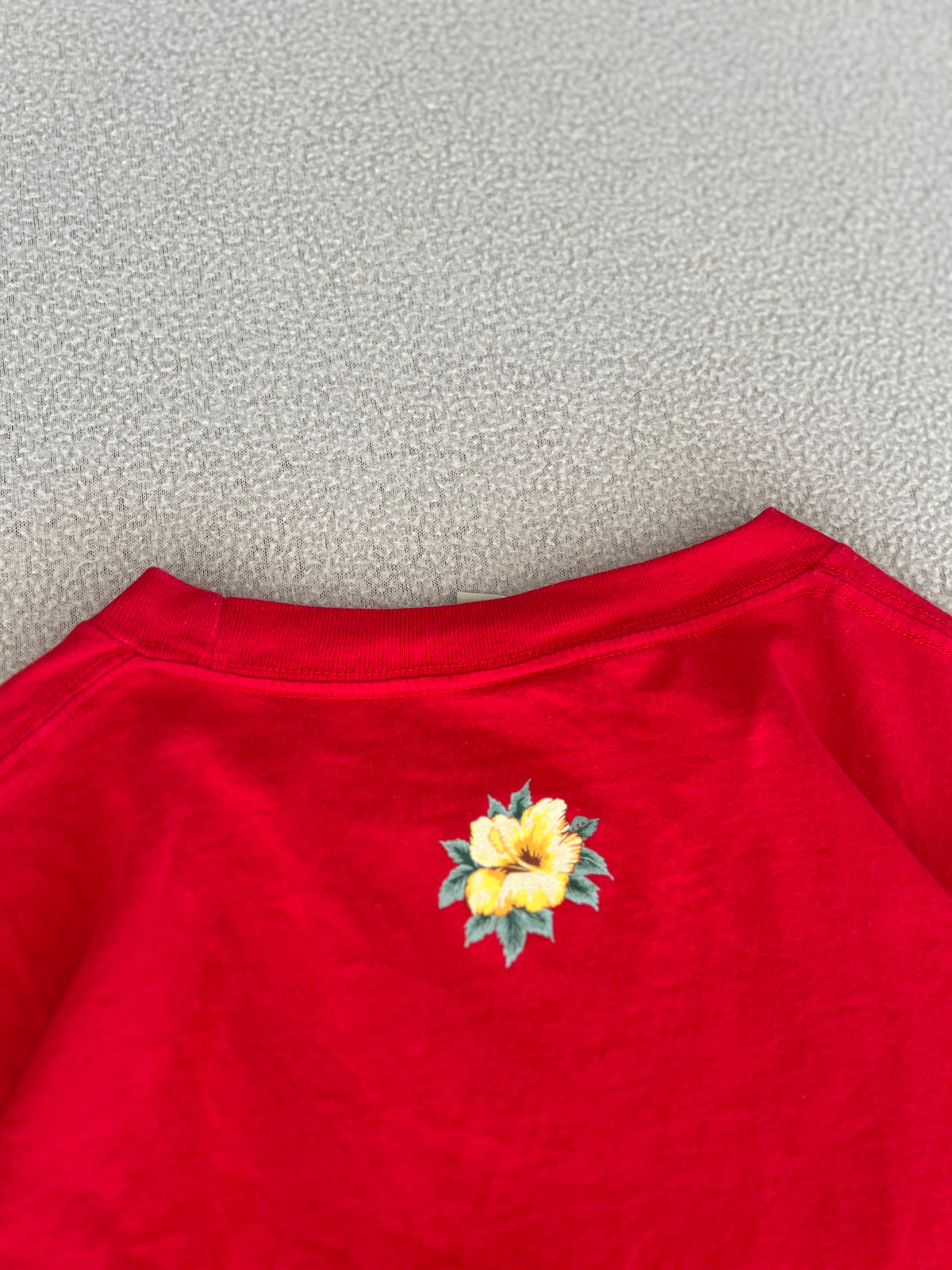 Vintage Piko Floral Tee Shirt - Size Large