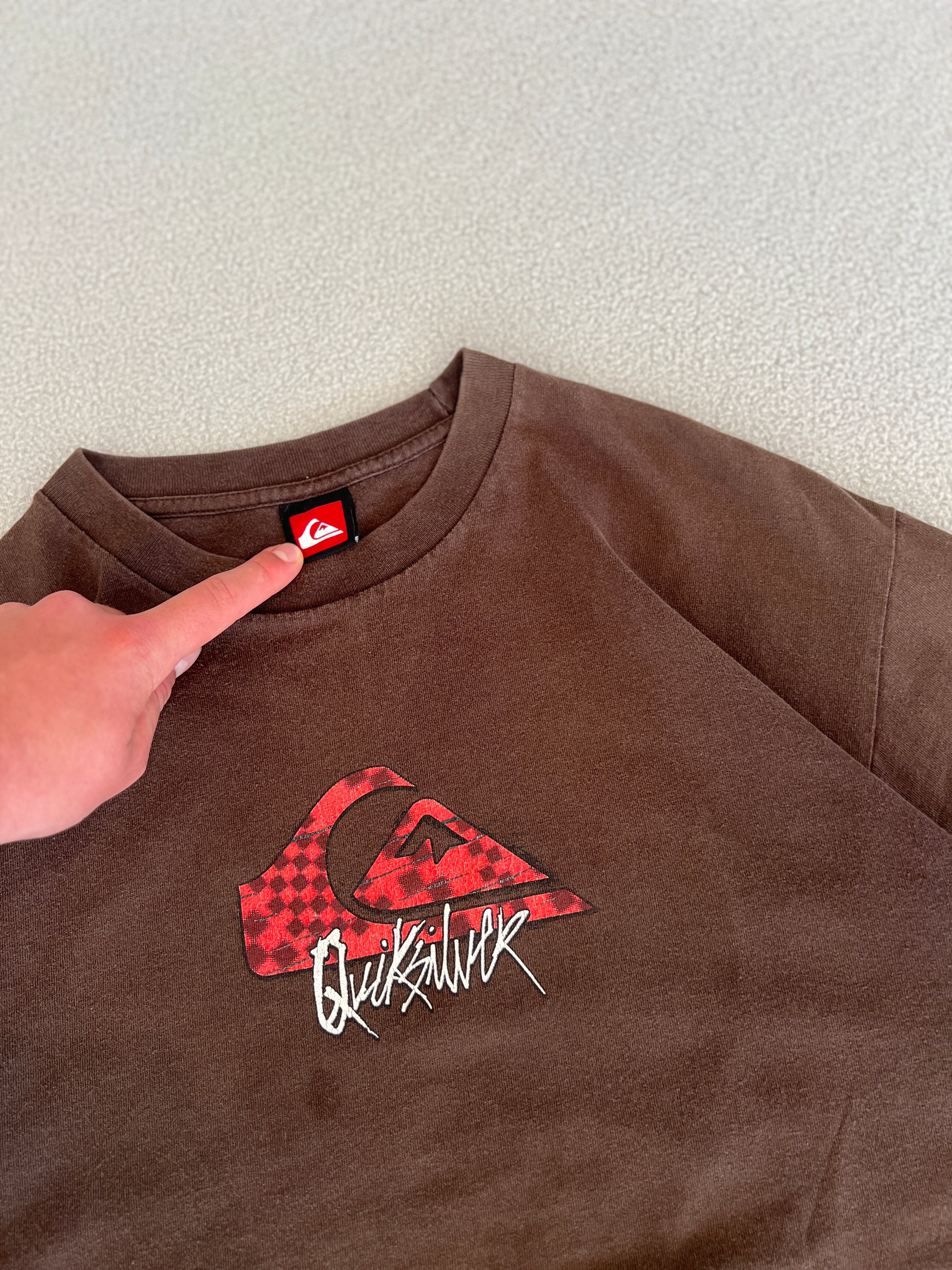 Vintage Quiksilver Tee Shirt - Size Large