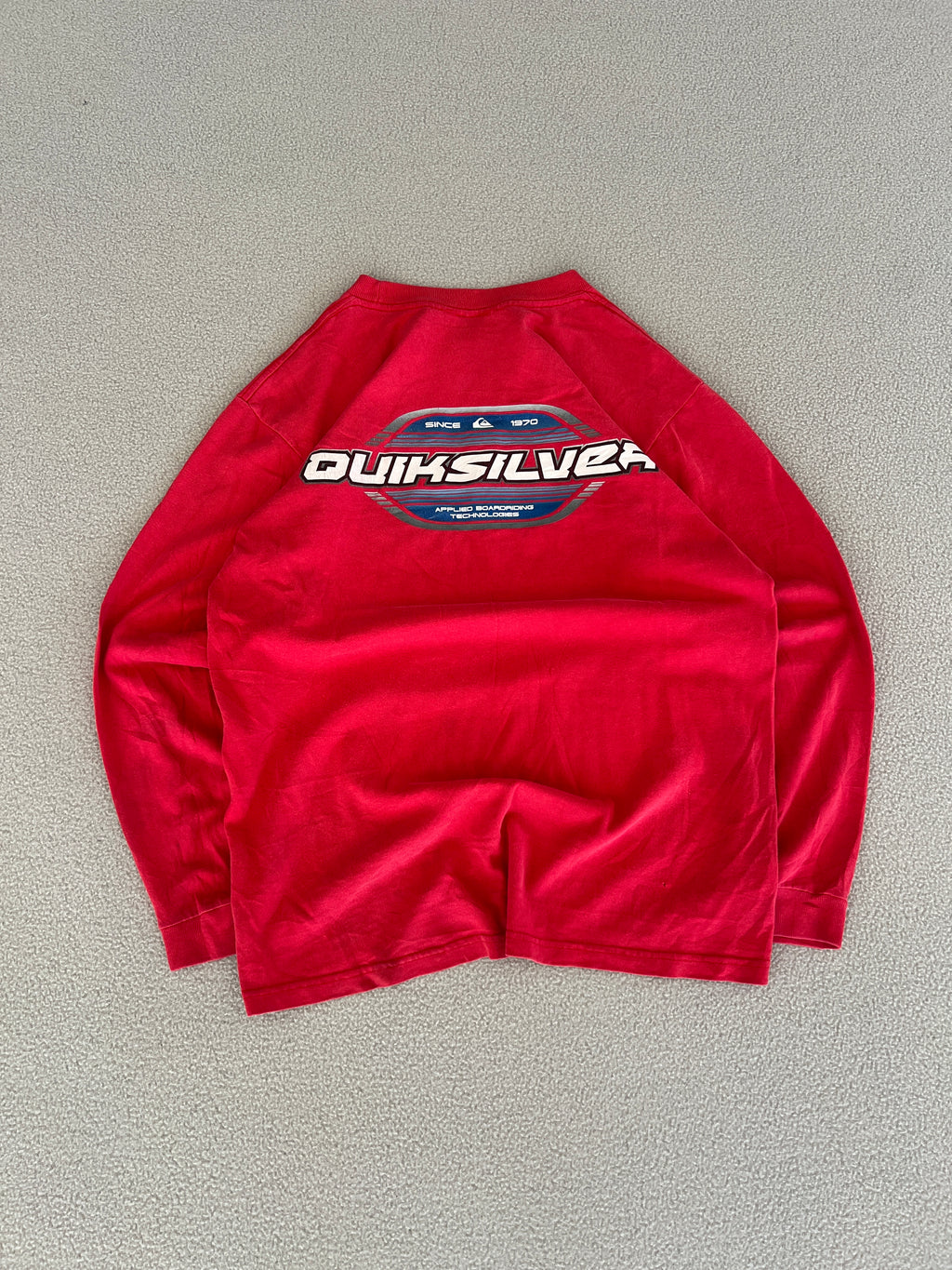 Vintage Quiksilver Longsleeve Tee Shirt - Size Small