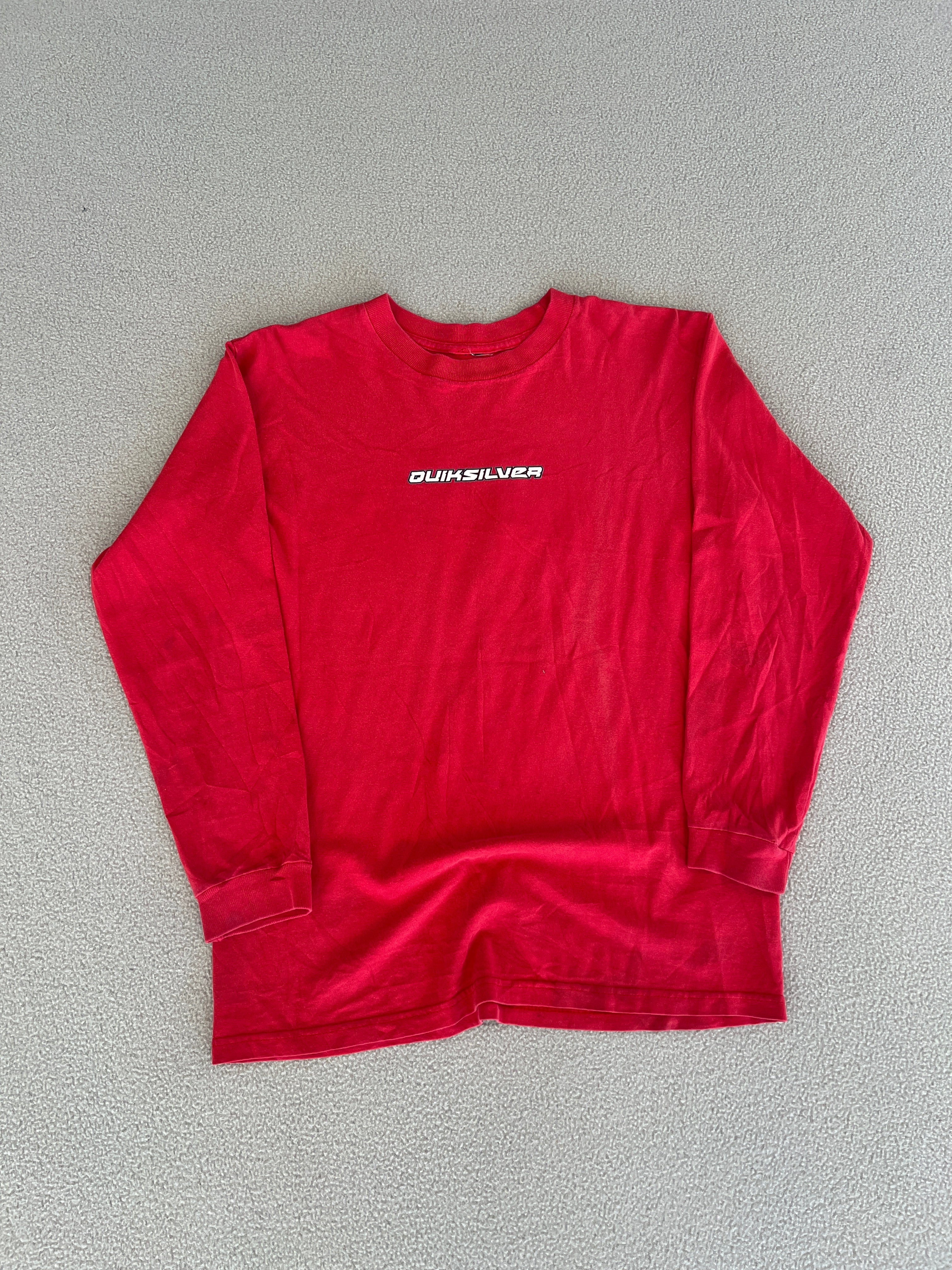 Vintage Quiksilver Longsleeve Tee Shirt - Size Small